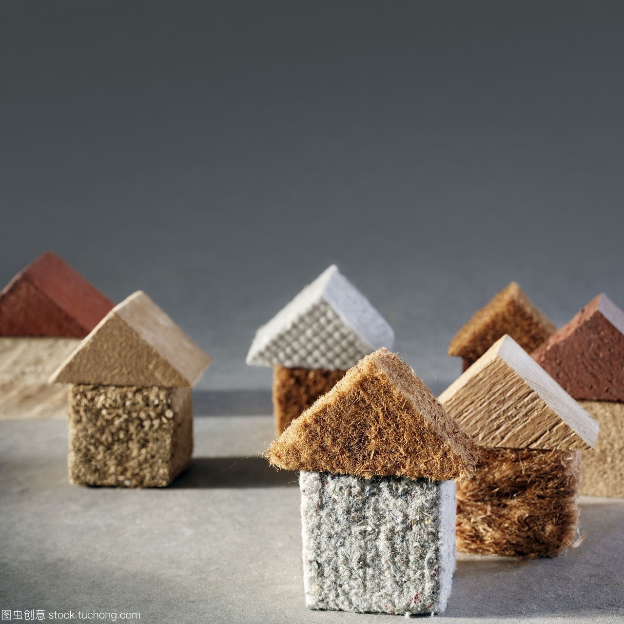 綠色建筑,不同的有機建筑材料